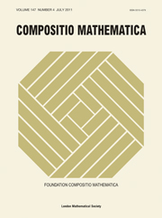 Compositio Mathematica Volume 147 - Issue 4 -