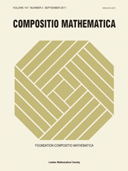 Compositio Mathematica Volume 147 - Issue 5 -