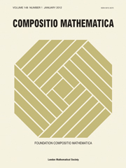 Compositio Mathematica Volume 148 - Issue 1 -