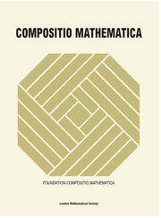 Compositio Mathematica Volume 148 - Issue 4 -