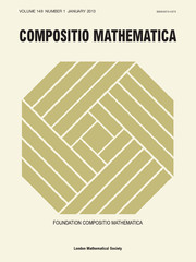 Compositio Mathematica Volume 149 - Issue 1 -