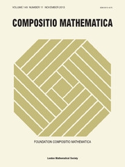 Compositio Mathematica Volume 149 - Issue 11 -