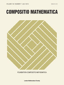 Compositio Mathematica Volume 150 - Issue 7 -