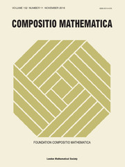 Compositio Mathematica Volume 152 - Issue 11 -