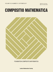 Compositio Mathematica Volume 153 - Issue 10 -