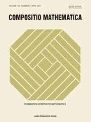 Compositio Mathematica Volume 153 - Issue 4 -