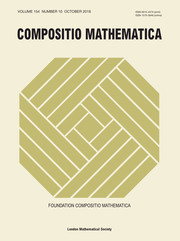 Compositio Mathematica Volume 154 - Issue 10 -