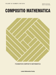 Compositio Mathematica Volume 154 - Issue 5 -