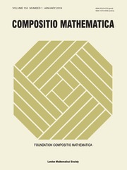 Compositio Mathematica Volume 155 - Issue 1 -