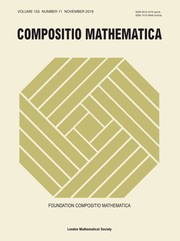Compositio Mathematica Volume 155 - Issue 11 -