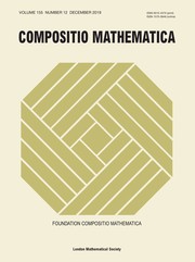 Compositio Mathematica Volume 155 - Issue 12 -