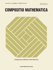 Compositio Mathematica Volume 155 - Issue 2 -