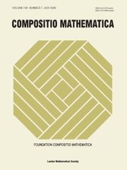 Compositio Mathematica Volume 156 - Issue 7 -