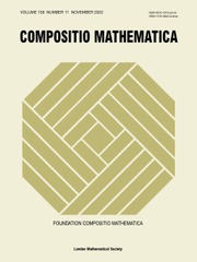 Compositio Mathematica Volume 158 - Issue 11 -