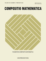 Compositio Mathematica Volume 158 - Issue 2 -