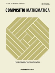 Compositio Mathematica Volume 158 - Issue 7 -