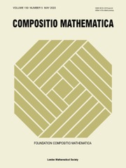 Compositio Mathematica Volume 159 - Issue 5 -