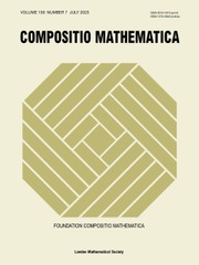 Compositio Mathematica Volume 159 - Issue 7 -