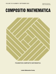 Compositio Mathematica Volume 159 - Issue 9 -