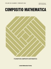 Compositio Mathematica Volume 160 - Issue 2 -