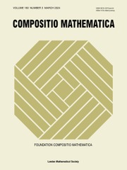 Compositio Mathematica Volume 160 - Issue 3 -