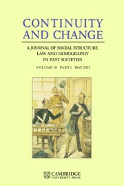 Continuity and Change Volume 38 - Special Issue1 -  Bureaucratic secrecy and the regulation of knowledge in Europe over the longue durée: obfuscation, omission, performance, and policing