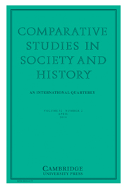 Comparative Studies in Society and History Volume 52 - Issue 2 -