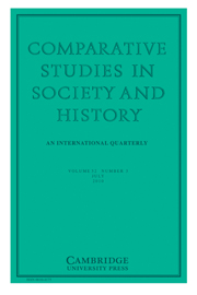 Comparative Studies in Society and History Volume 52 - Issue 3 -