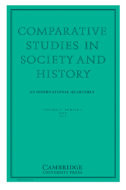 Comparative Studies in Society and History Volume 53 - Issue 3 -