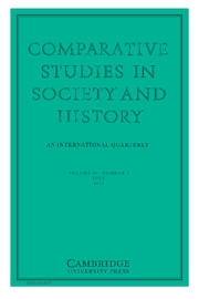 Comparative Studies in Society and History Volume 54 - Issue 3 -