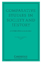Comparative Studies in Society and History Volume 55 - Issue 4 -