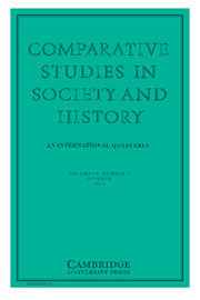 Comparative Studies in Society and History Volume 56 - Issue 4 -