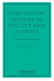Comparative Studies in Society and History Volume 57 - Issue 3 -