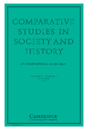 Comparative Studies in Society and History Volume 57 - Issue 4 -