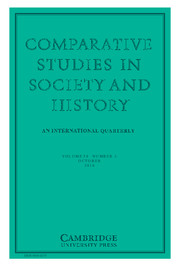 Comparative Studies in Society and History Volume 58 - Issue 4 -