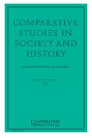 Comparative Studies in Society and History Volume 59 - Issue 3 -