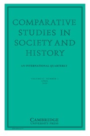 Comparative Studies in Society and History Volume 62 - Issue 2 -