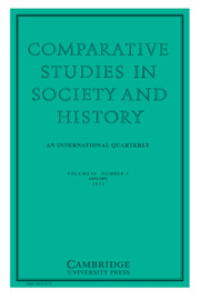 Comparative Studies in Society and History Volume 64 - Issue 1 -