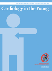Cardiology in the Young Volume 19 - Issue 2 -
