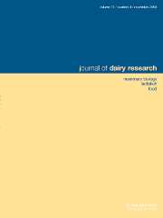 Journal of Dairy Research Volume 71 - Issue 4 -