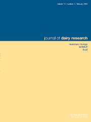 Journal of Dairy Research Volume 72 - Issue 1 -