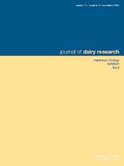Journal of Dairy Research Volume 72 - Issue 4 -