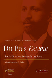 Du Bois Review: Social Science Research on Race Volume 17 - Issue 1 -