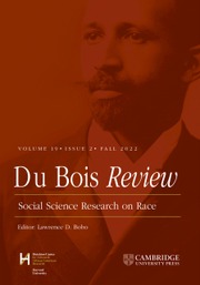 Du Bois Review: Social Science Research on Race Volume 19 - Issue 2 -