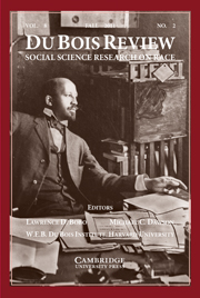 Du Bois Review: Social Science Research on Race Volume 8 - Issue 2 -