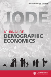 Journal of Demographic Economics Volume 82 - Issue 2 -