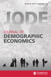 Journal of Demographic Economics Volume 82 - Issue 3 -