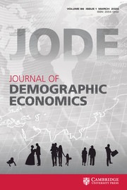 Journal of Demographic Economics Volume 86 - Issue 1 -