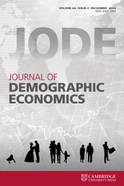 Journal of Demographic Economics Volume 88 - Issue 4 -