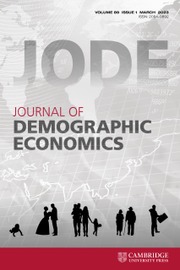 Journal of Demographic Economics Volume 89 - Issue 1 -